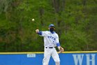 Baseball vs CGA  Wheaton College Baseball vs Coast Guard Academy during game one of the NEWMAC semi-finals playoffs. - (Photo by Keith Nordstrom) : Wheaton, baseball, NEWMAC